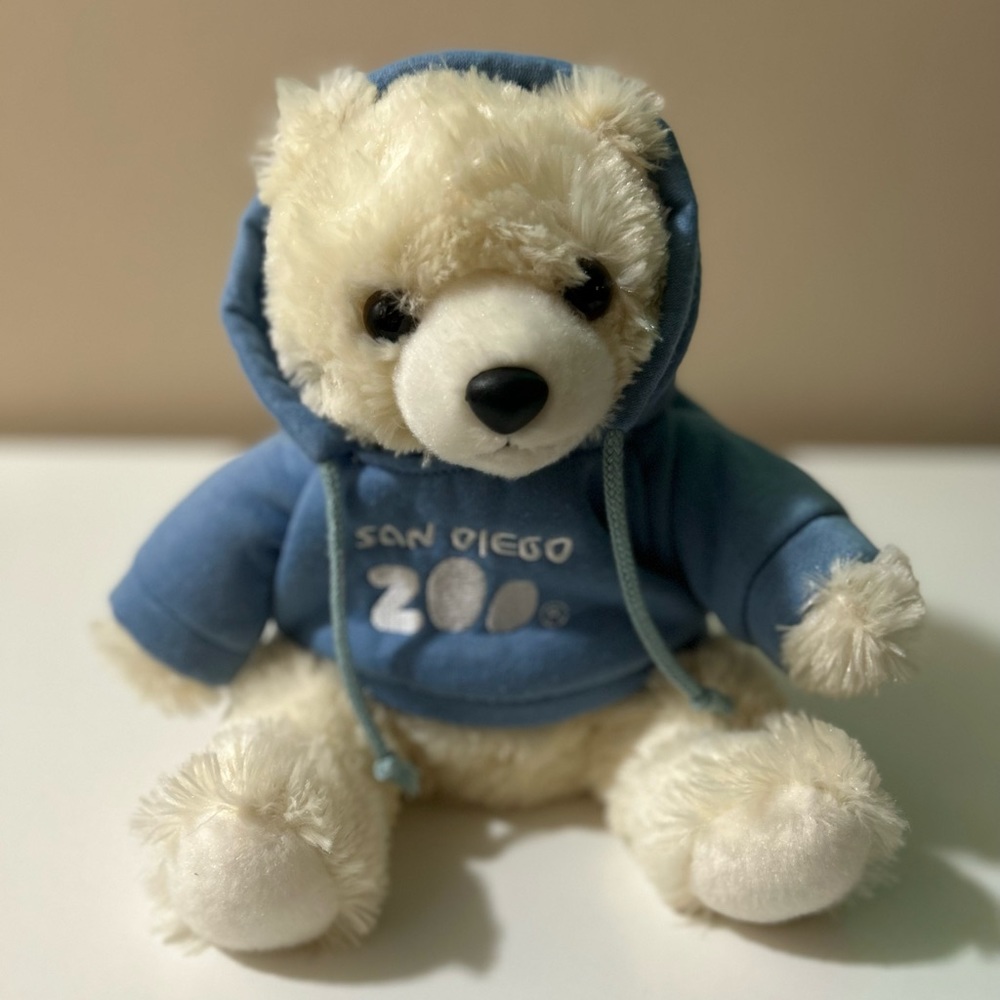San Diego Zoo Plush Polar Bear
